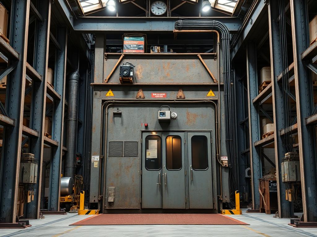 Industrial goods lift manufactured by Sneha Tools and Engineering Works